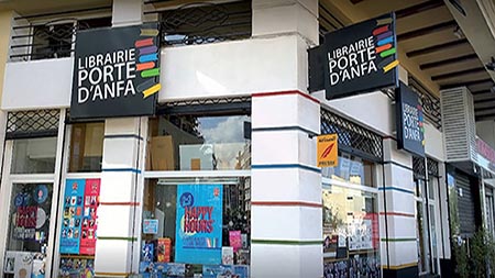 Librairie ANFA à Tanger Mélanie Lévy-Thiebaut Actions Maroc